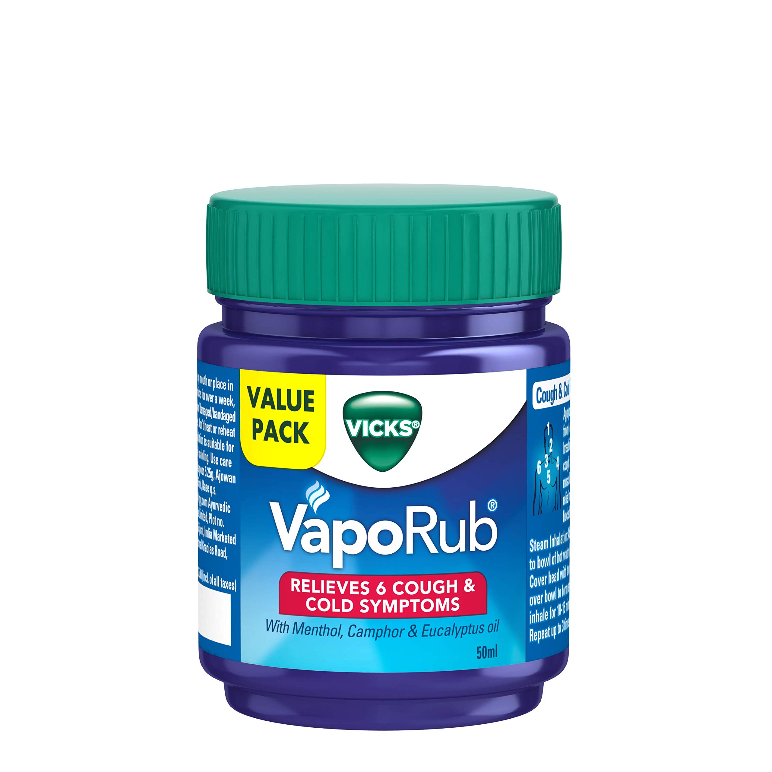 vicks vaporub 2 year old