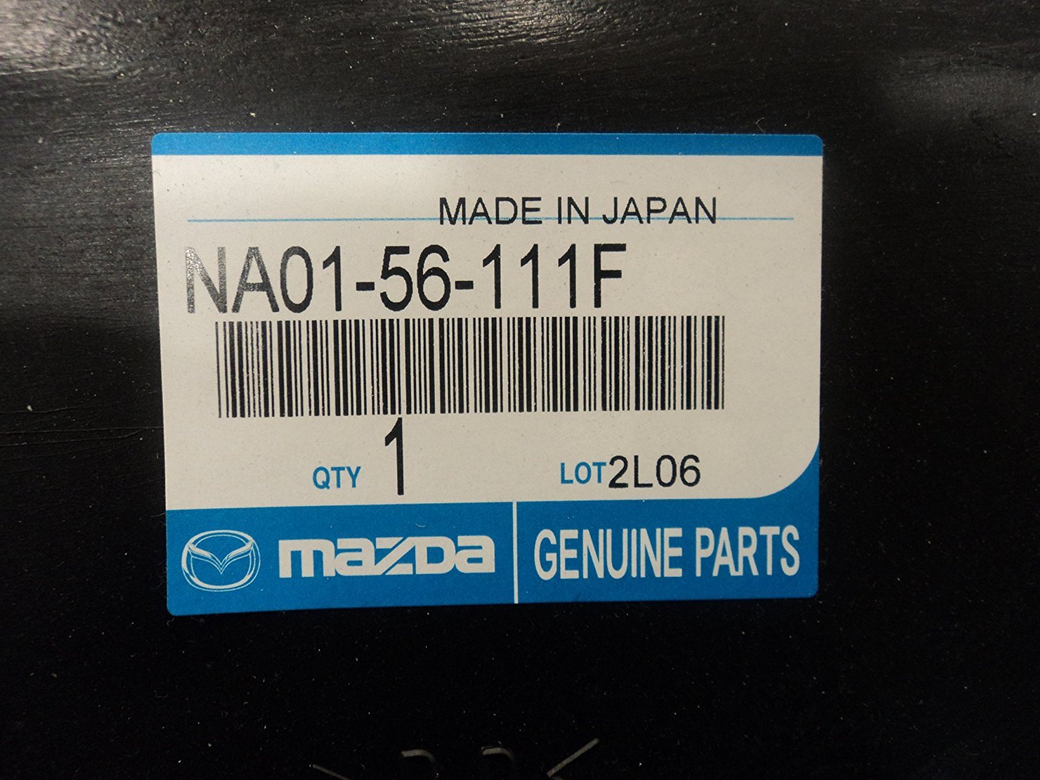 MAZDA MIATA 1990-2005 NEW OEM UNDER BODY UNDERSHIELD SPLASH GUARD NA01-56-111F