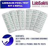Labsales Hot Tub Spa Test Tablet Refill Kit 30 DPD1 30 Phenol Red pH view 2