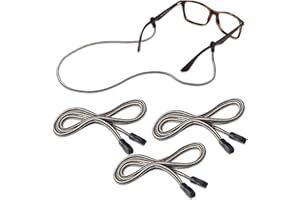 Peeper Keepers Eyeglass Supercord Retainer, Patented, Unisex Glasses Around Neck Holder