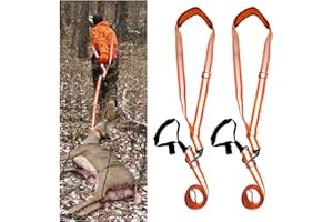 Vecacosic Deer Drag Strap and Harness Heavy Duty Safety Deer Dragging Rope Hunting Accessories for Hunters
