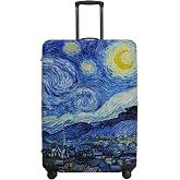GalleryGlide Luggage Covers For Suitcase TSA Approved, Fits 18-32 Inch | Anti-Scratch & Dirt-Proof Elastic Spandex Suitcase Cover, Washable, Dustproof, Travel Protector
