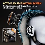 MAXGROOM Head Shavers for Men 7D Waterproof Magnetic Blades USB Type C view 3