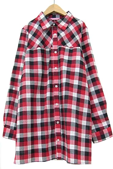 Amazon チュニック レディース ロング シャツ ワンピース コンサバ シャツワンピ ワンピース チュニック 通販