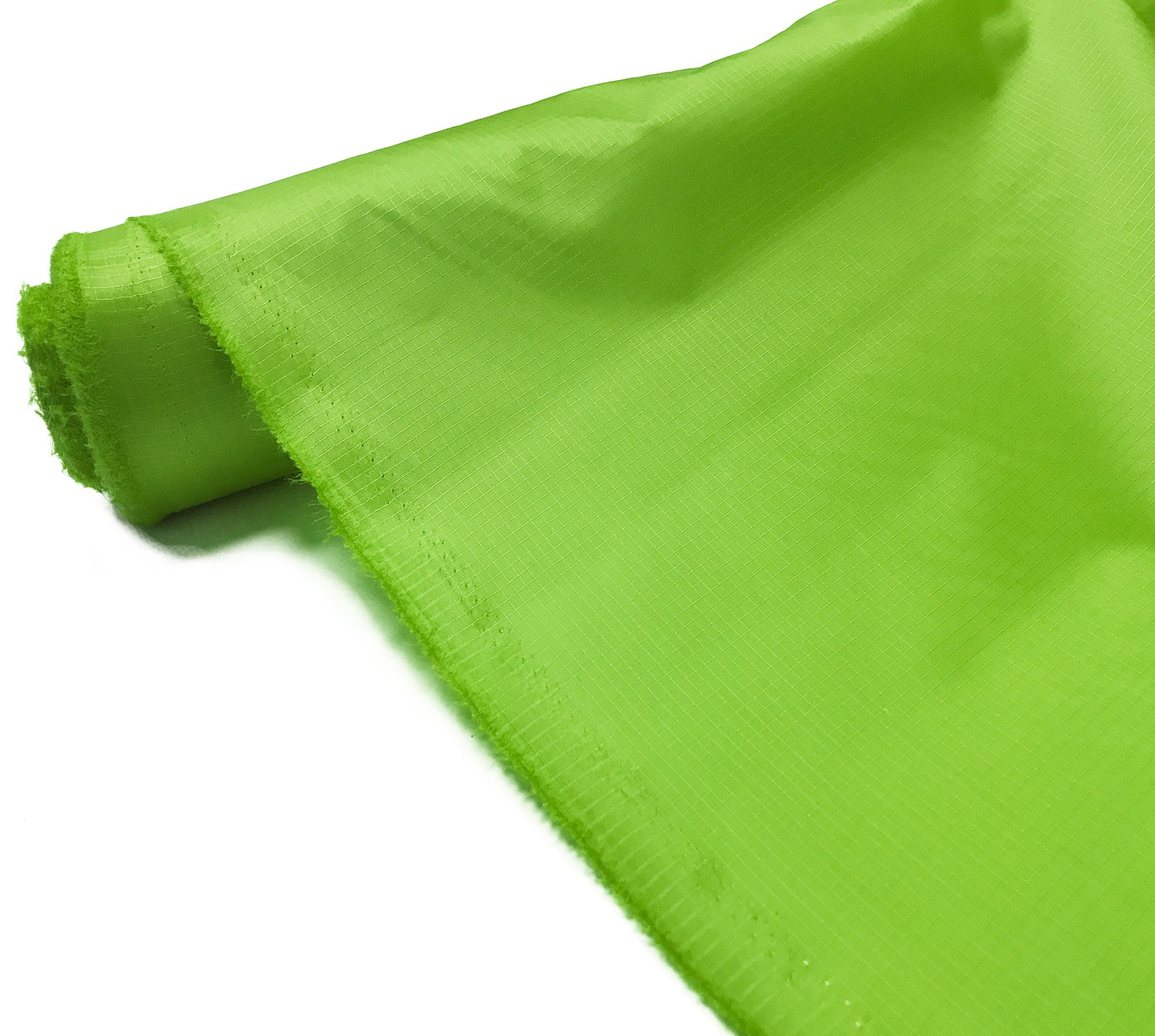 A-Express Lime Green Ripstop Fabric Waterproof 3.8oz Kite Material Outdoor Cover 1x Metre — image 1