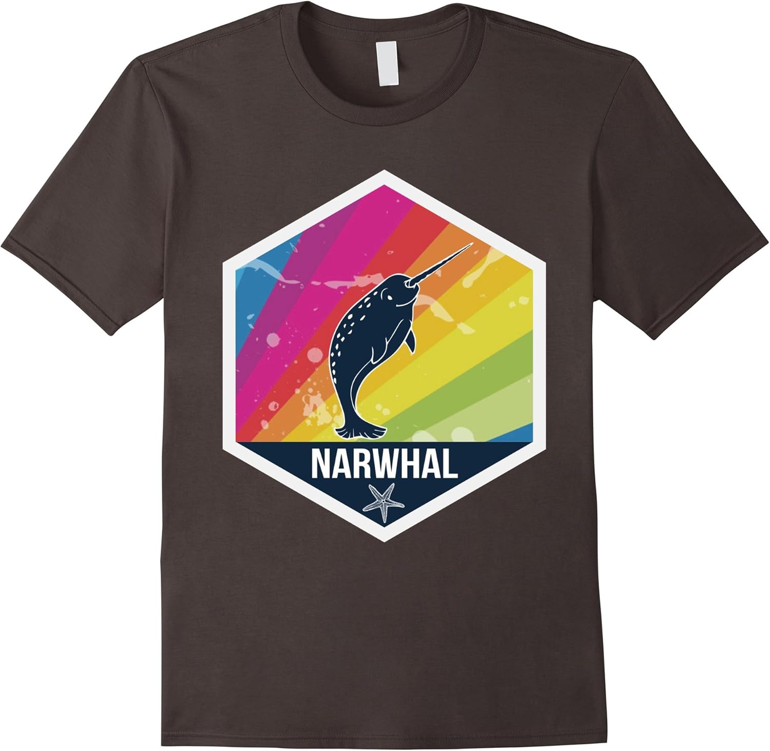 Amazon.com: Narwhal Shirt Vintage Style Funny Gift For Men And Women