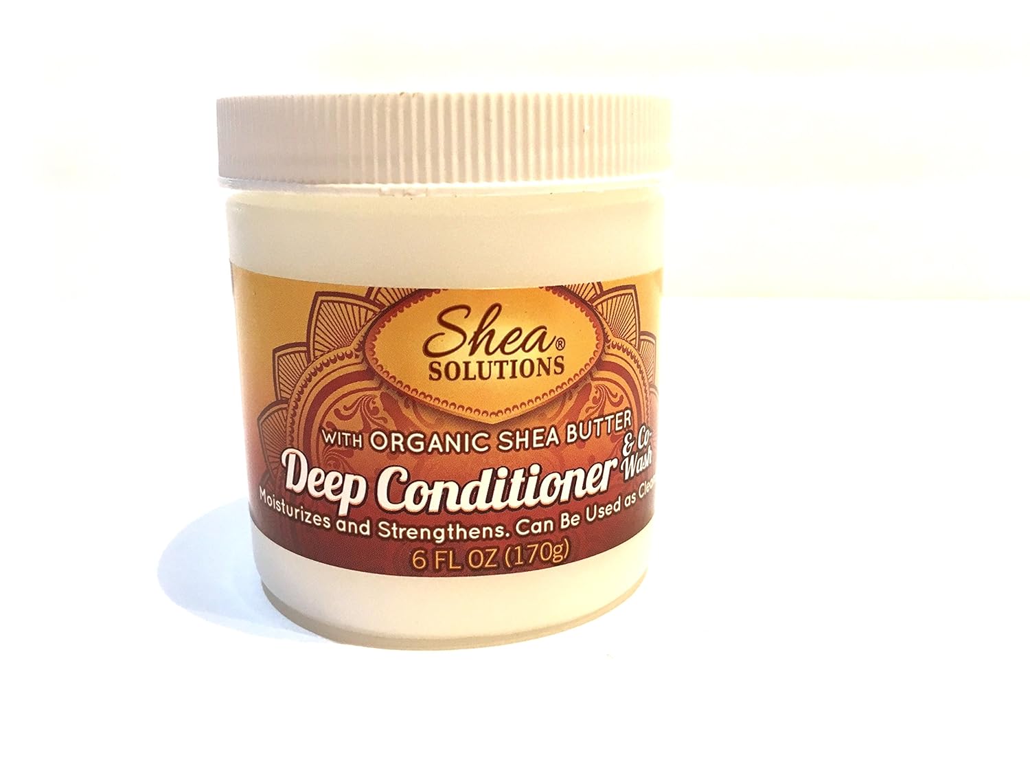 Simply Shea Deep Conditioner & Co-wash with Organic Shea Butter (Paraben-free) 6oz