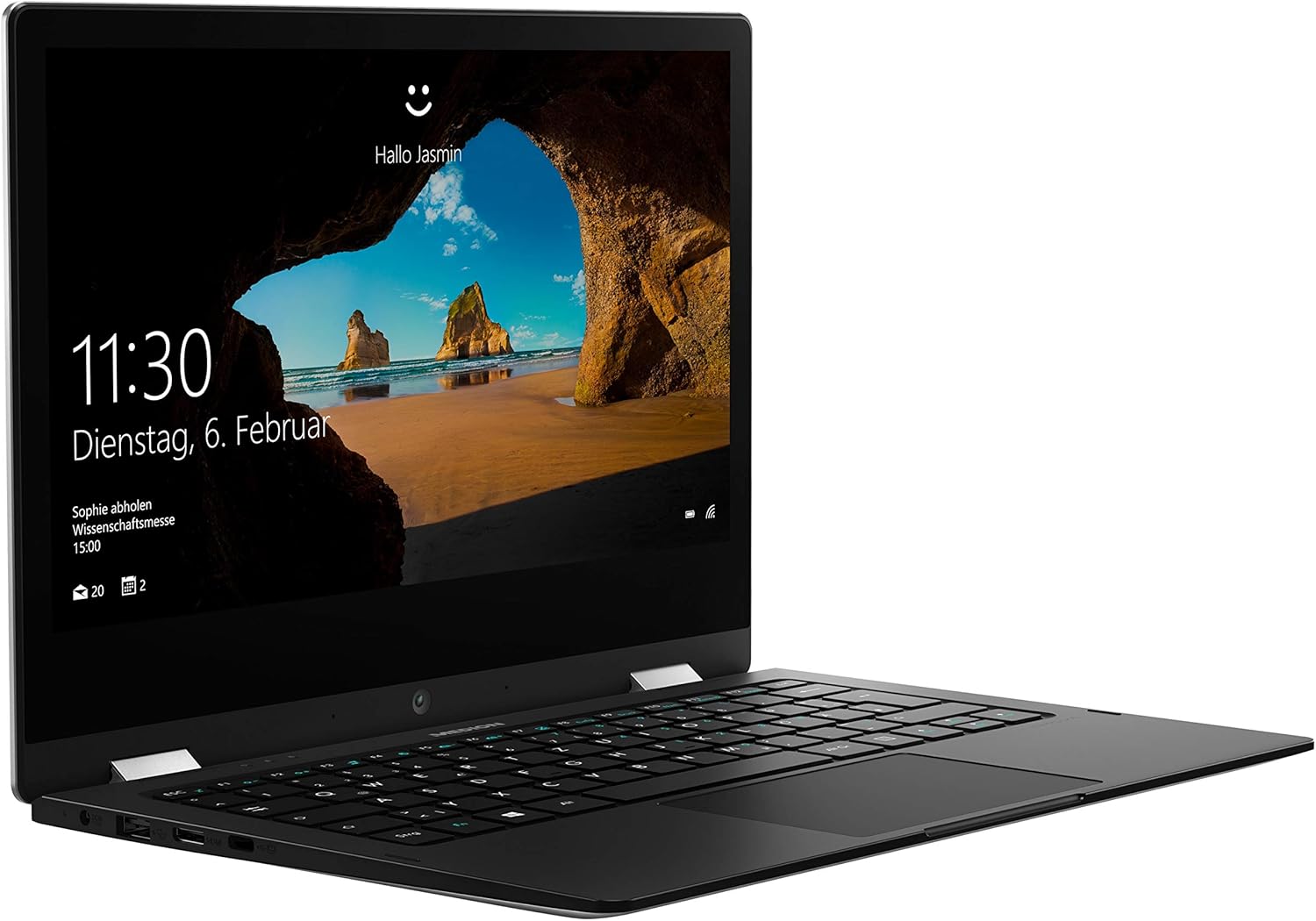 Medion E3221 33 7 Cm Convertible Notebook Silver Amazon De Computers Accessories