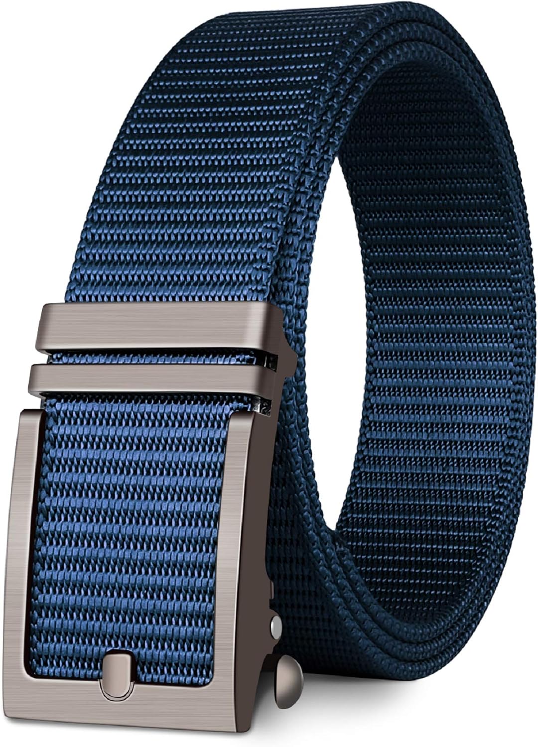 Ratchet Belts for Men Belt1.25 Inch Nylon Automatic Slide Belt