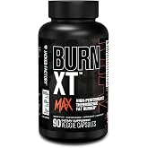 Jacked Factory Burn-XT Max - High-Performance Thermogenic Fat Burner &amp; Appetite Suppressant for Weight Loss w/PurCaf Organic Caffeine, MitoBurn, Green Tea, Acetyl L Carnitine &amp; More - 90 Capsules