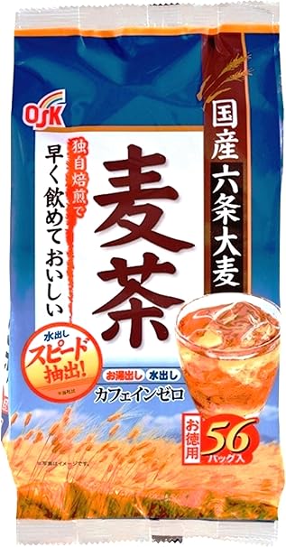 Amazon Osk国産六条麦茶ティーパック56袋 4個 Osk オーエスケー 麦茶 通販