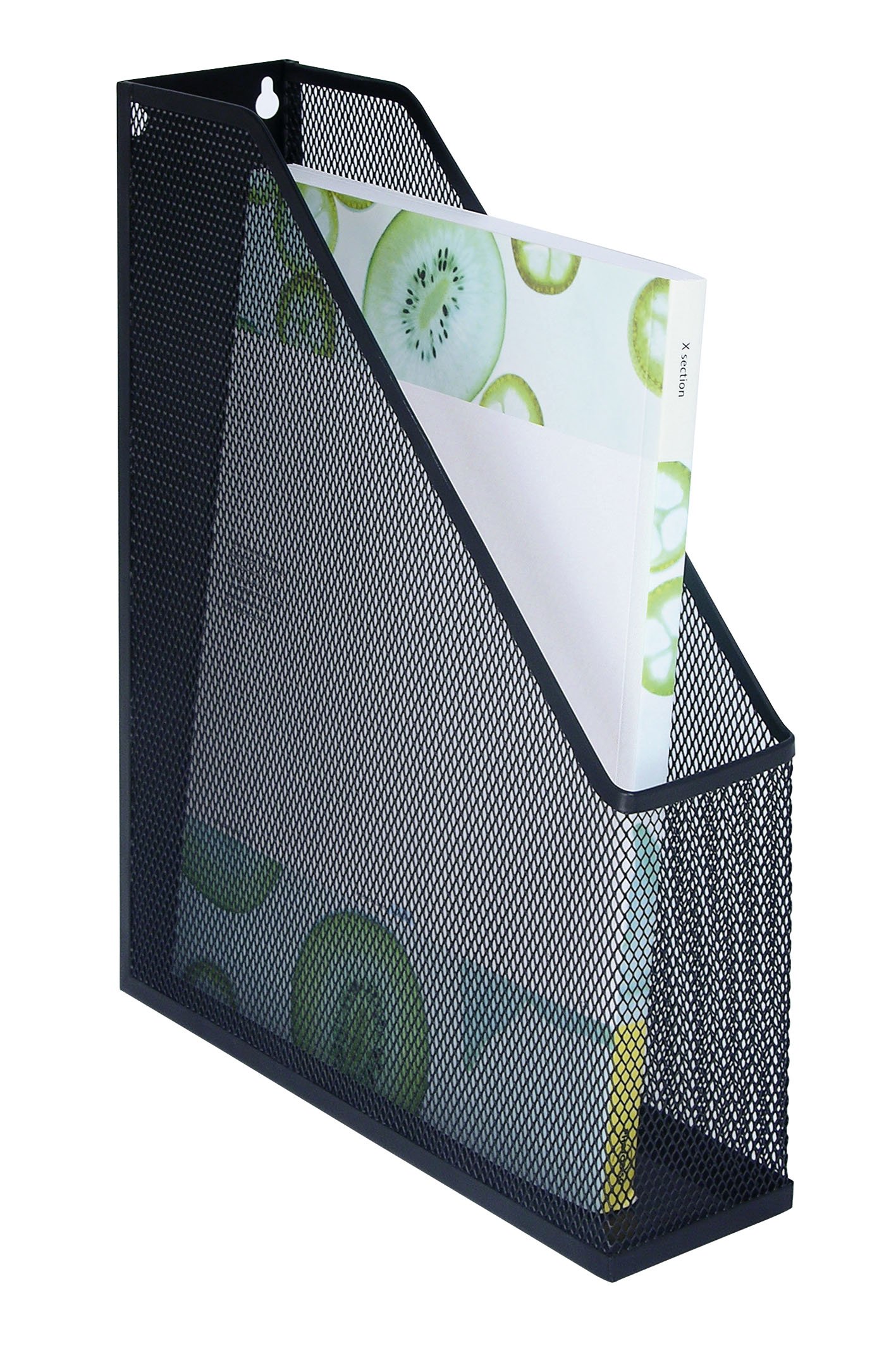 Wedo 651301 Office Magazine File (A4, Wire Metal) Black