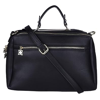 BCBGMAXAZRIA Womens Satchel (Black)