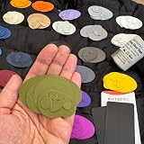 aZengear Self-Adhesive Repair Patches 11 Shapes Olive Nylon Polyester Waterproof view 6
