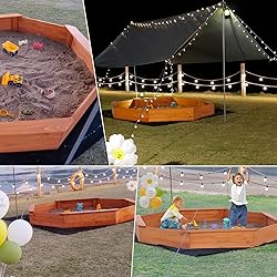 Luyitton Large Octagon Sandbox 84.5"x 77"x