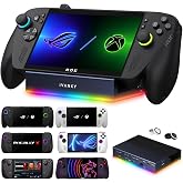 iVANKY 14-in-1 RGB Docking Station for ROG Xbox Ally X(2025), 4K@120Hz | Compatible with Steam Deck /Legion GoS/msi claw 8 ex ai+,10Gbps USB3.2, SD/TF Slots, 1Gbps Ethernet,100W Charge, Foldable