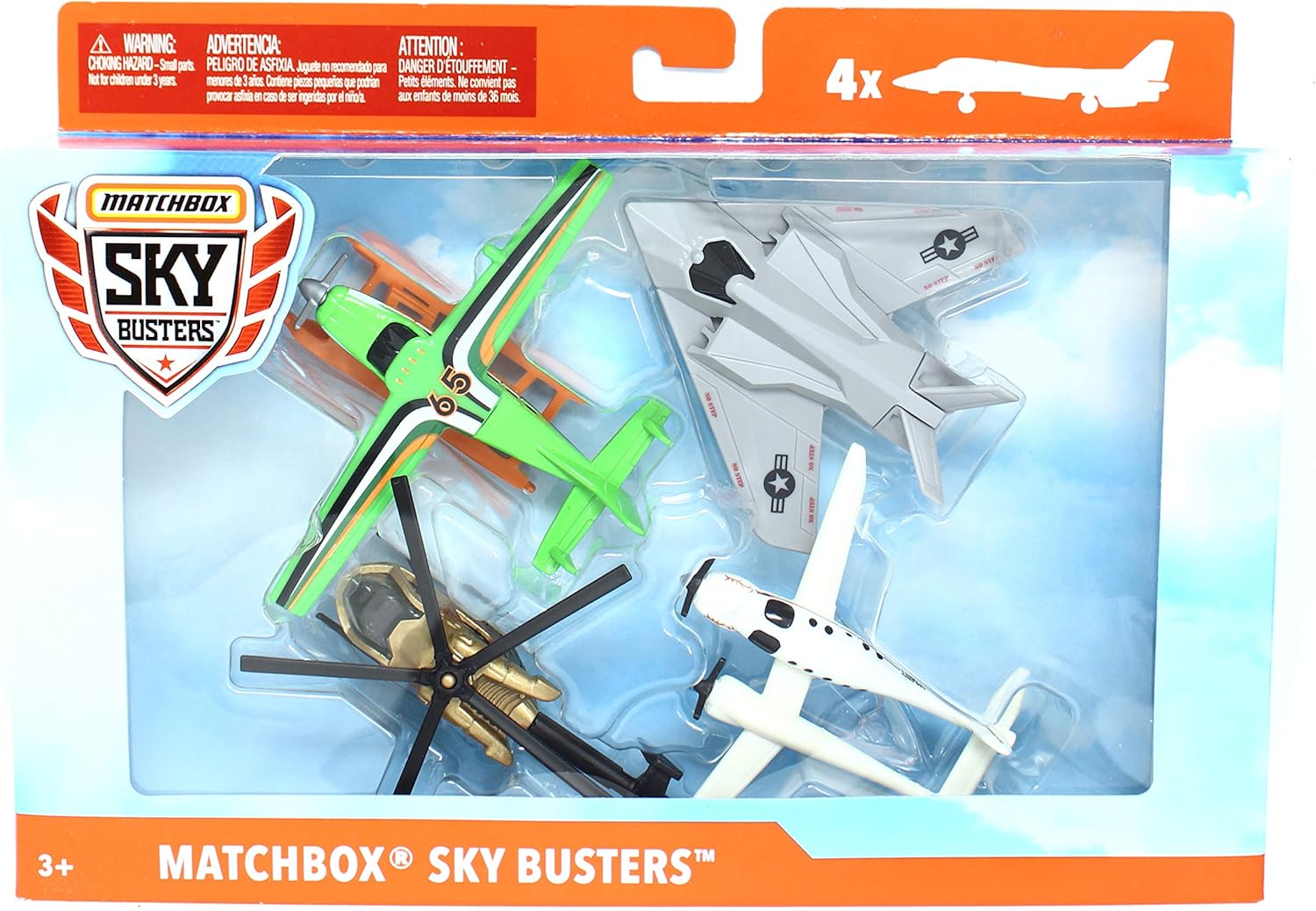 Matchbox Sky Busters 4 Pack GCC92 