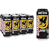 Sprecher Root Beer 16 fl oz Cans (12 Pack), Fire-Brewed Premium Craft Soda with Real Honey, Caffeine Free, Gluten Free, Premium Soft Drink
