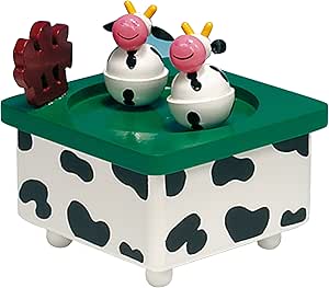 Spieluhrenwelt 43730 - Caja Musical con Figuras de Vacas, melodía Take Me Home Country Road [Importado de Alemania]: Amazon.es: Hogar