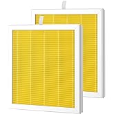 G3 Pet Care Filter Compatible with AMEIFU G3 Sferf-30 (FXAP2W) Air Purifier For VEWIOR A3 Air Purifier Filter For Tailulu HQZZ-260 3-IN-1 HEPA Yellow, 2 Pack