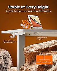 ErGear Height Adjustable Electric Standing Desk, 71