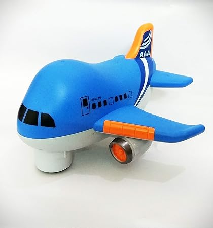 Airplane Toy, Electronic Airbus Aircraft Toy for Kids, Battery Operated Toy