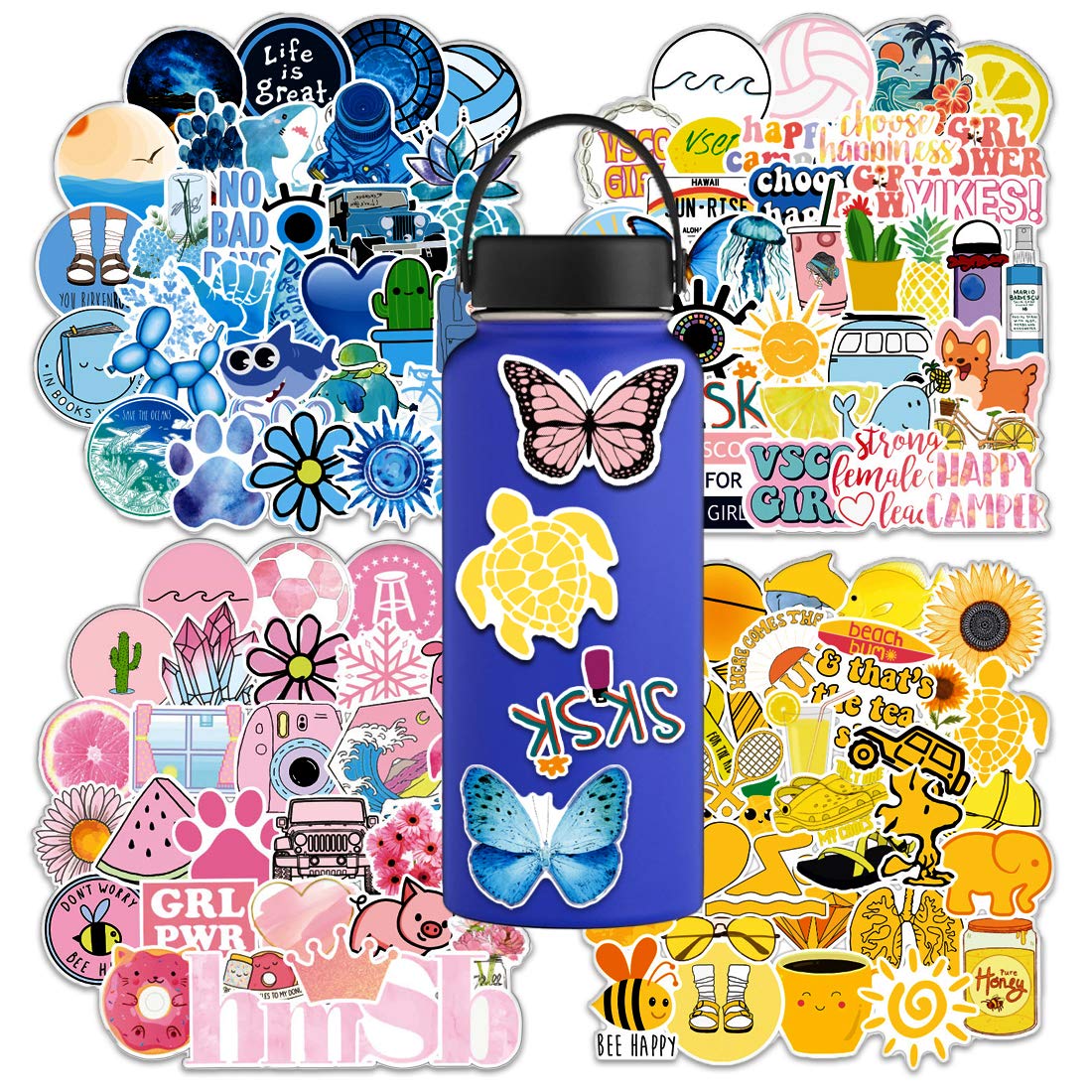 Buy Stickers for Teens,400pcs Vsco Stickers Aesthetic Sticker Packs for
