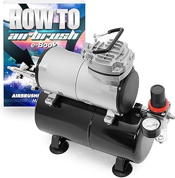PointZero 1/5 HP Airbrush Compressor 