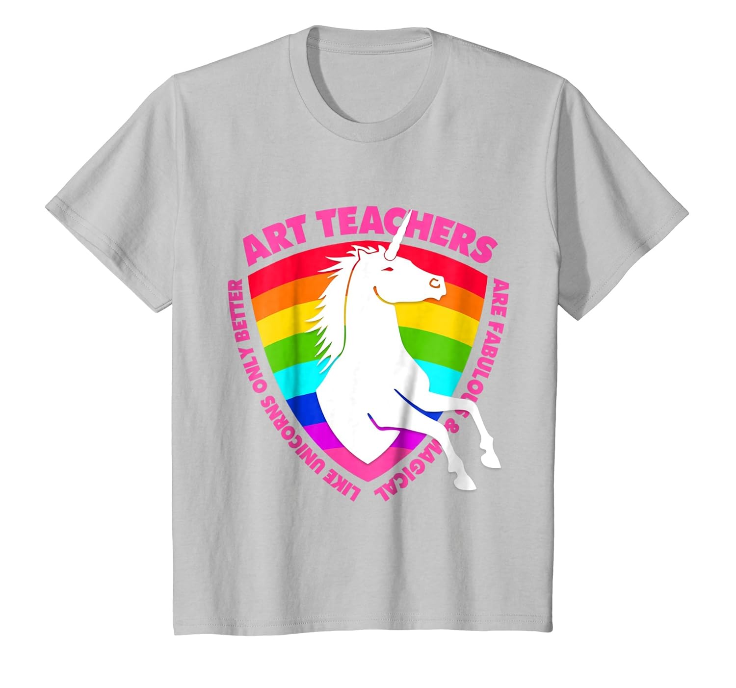 Unicorn Art Teacher T Shirt Kindergarten High School Teehay