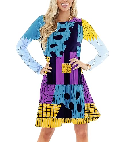 women's disney christmas dress Nightmare Before Shock Costume for Women - Dress, Hat & Wristlet along with a white maddy outfit Size:40½ (EU) / 7½ (US) / 6½ (UK) Beige Tulle Polka Dot