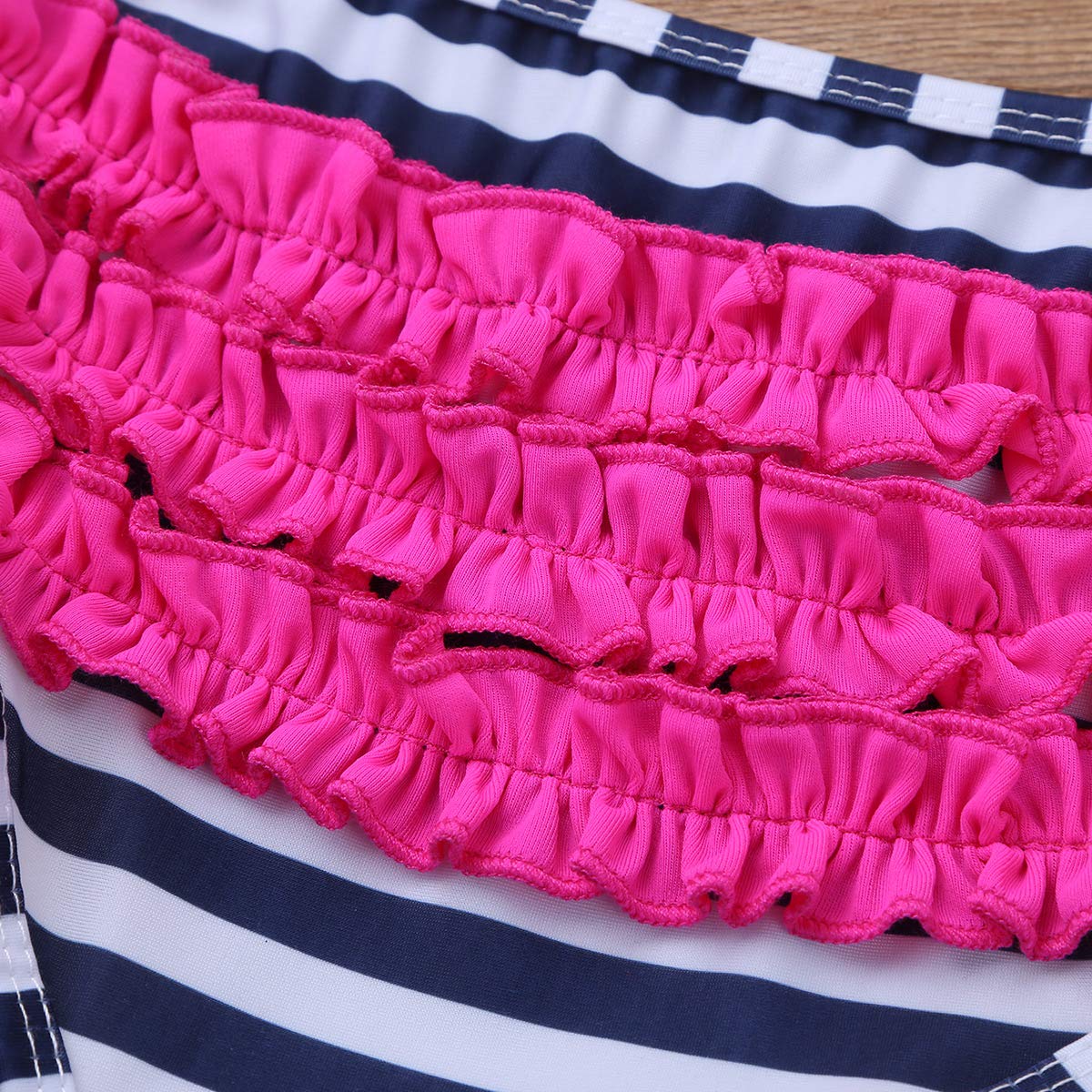 Short Pantalon Age 3 Mois 5 Ans Msemis Maillot Deux Pieces Bebe Fille Maillot De Bain Pour Bebe Costumes Filles Stripe Maillot De Bain Bikini N Ud Top Maillots De Bain De Loisir Sports