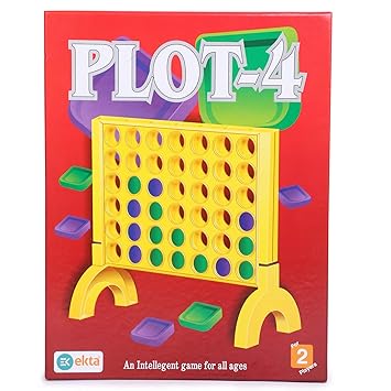Skee Plot-4 Board Game Family Game for Kids to Make Their Play Time More Playful Board Game