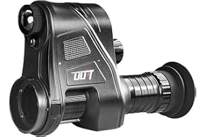 UU&T Digital Night Vision Monocular, Shock Resistant Infrared Night Vision Scope for Hunting Camping Surveillance Observations Night Vision HD Photo Video Record