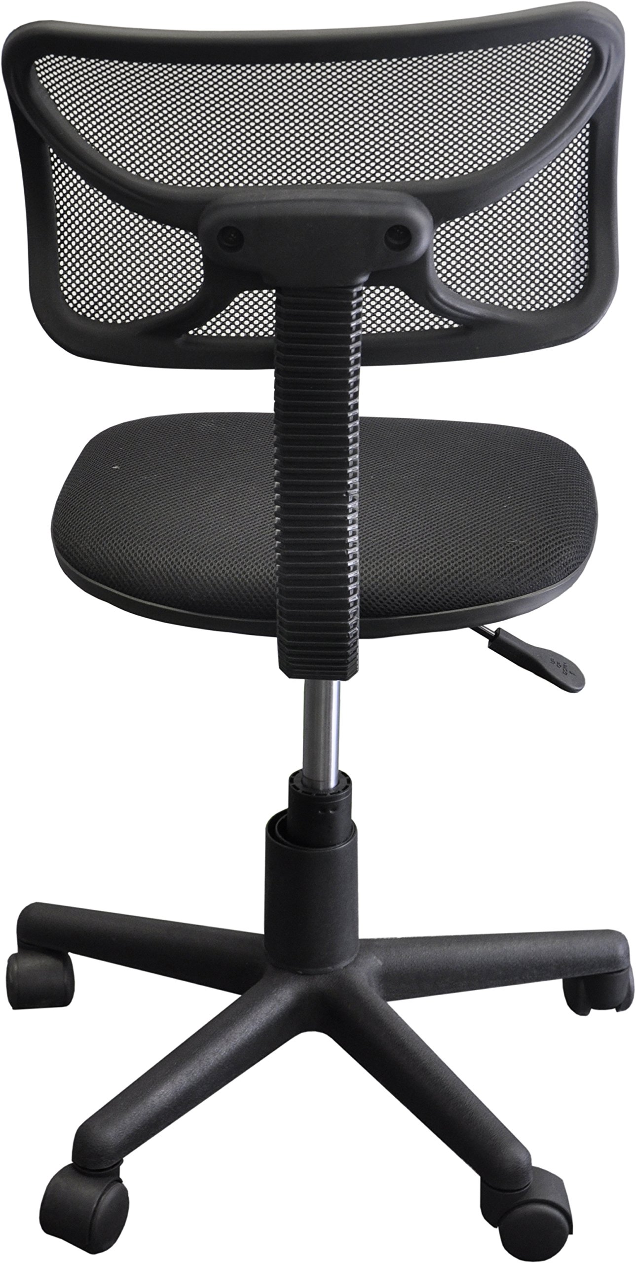 Urban Shop Swivel Mesh Task Chair, Black