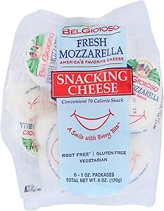 Belgioioso, Fresh Mozzarella Snacking Cheese, 6 oz