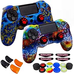 Silicone Skin for Ps4 Controller, 2pcs Anti-Slip