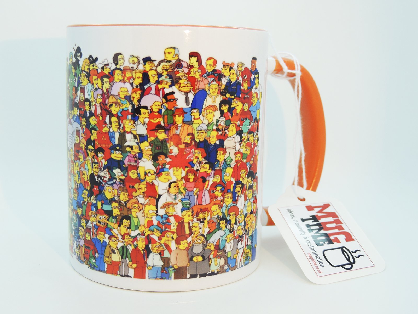 Mugtime (TM_ Simpsons Kawaii - Nice Ceramic Mug Cup - 320ml - Great Gift - Secret Santa Xmas