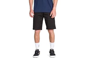Volcom Mens Vmonty Chino Shorts – 22” Outseam, Relaxed Fit, Durable Cotton Fabric