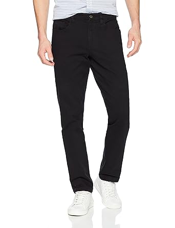 slim fit black chino pants