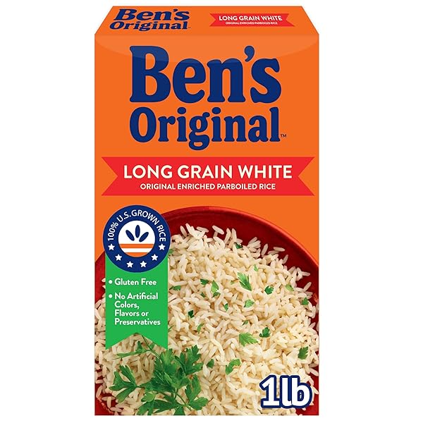 BEN’S ORIGINAL CONVERTED BRAND ENRICHED LONG GRAIN WHITE...