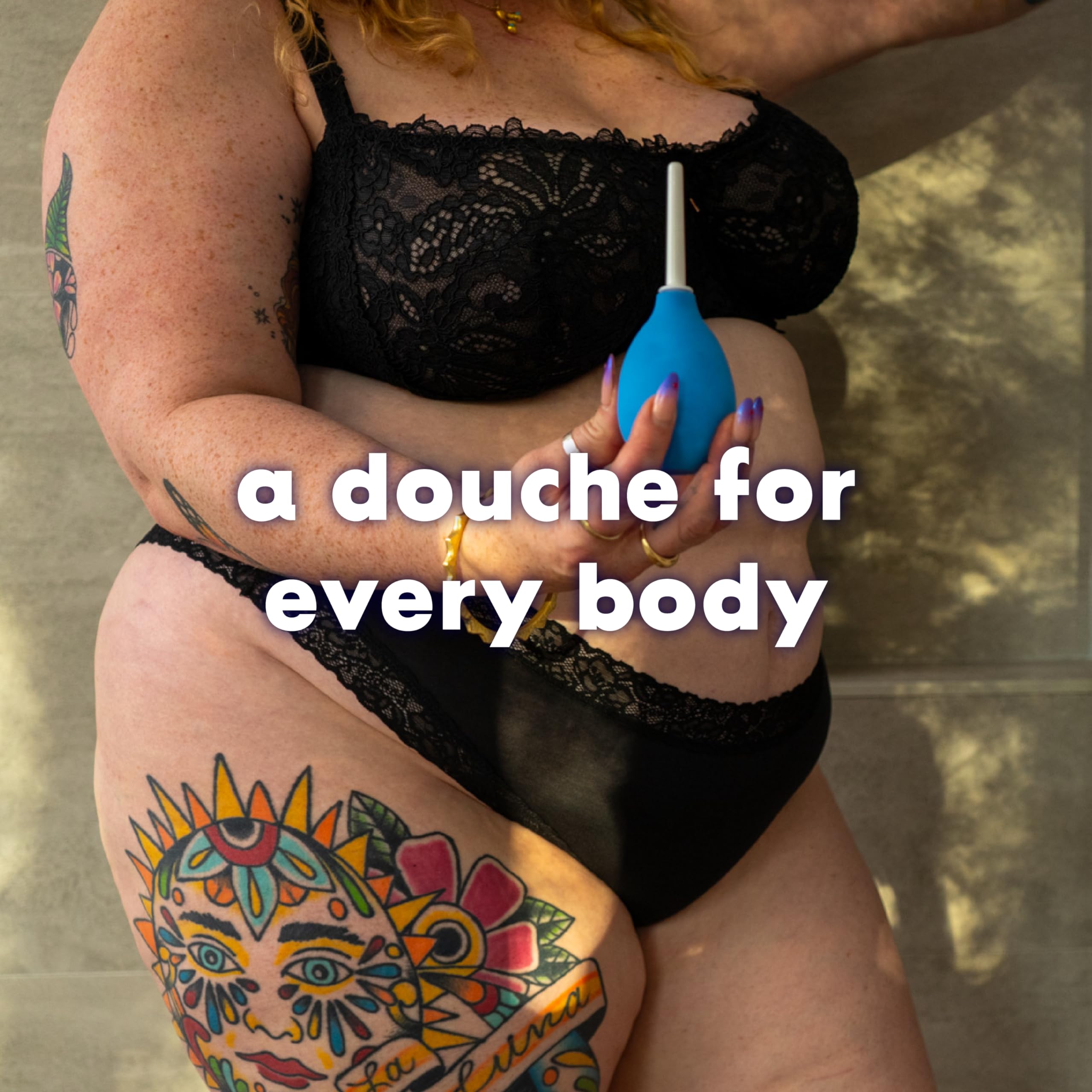 Bottom’s Digest Enema Bulb 3.0-oz Anal Douche with Easy-Clean 6-cm White Tip for Men & Women