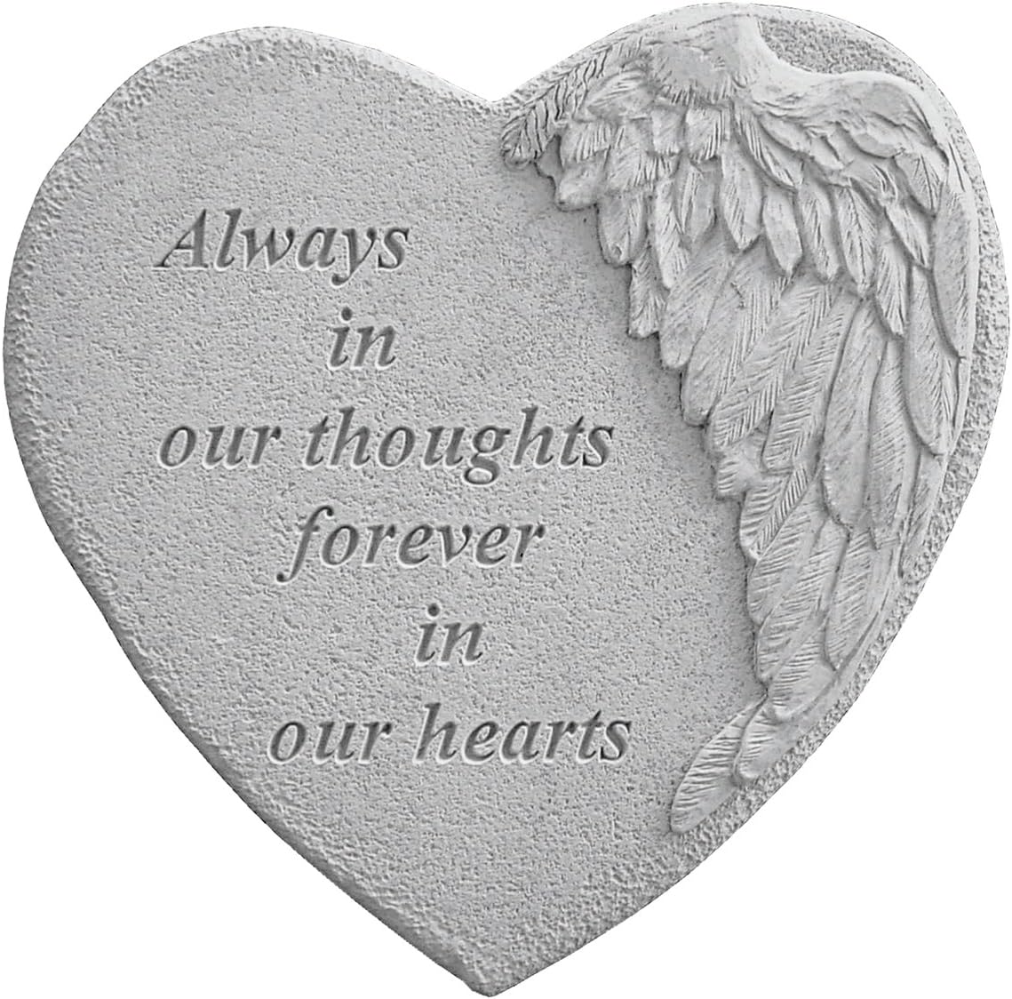 Kay Berry 8905 Winged Heart Always in Our Thoughts… Decorative Stone, Multicolor: Home & Kitchen