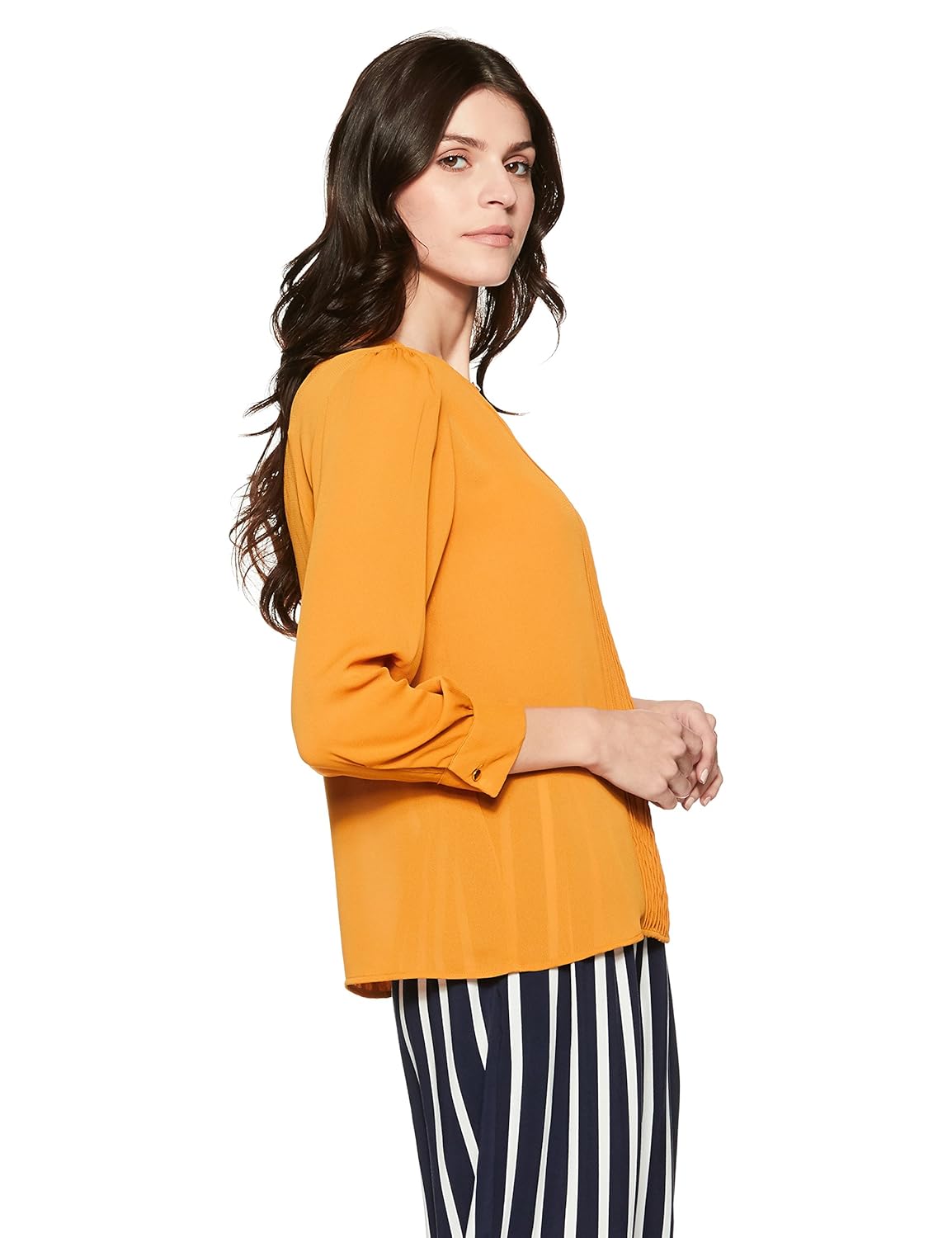 van heusen women's plain regular fit top