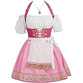 haikyuu Women Oktoberfest Costume Beer Babe Dress German Dirndl Dresses Bavarian Carnival Halloween Cosplay Outfit
