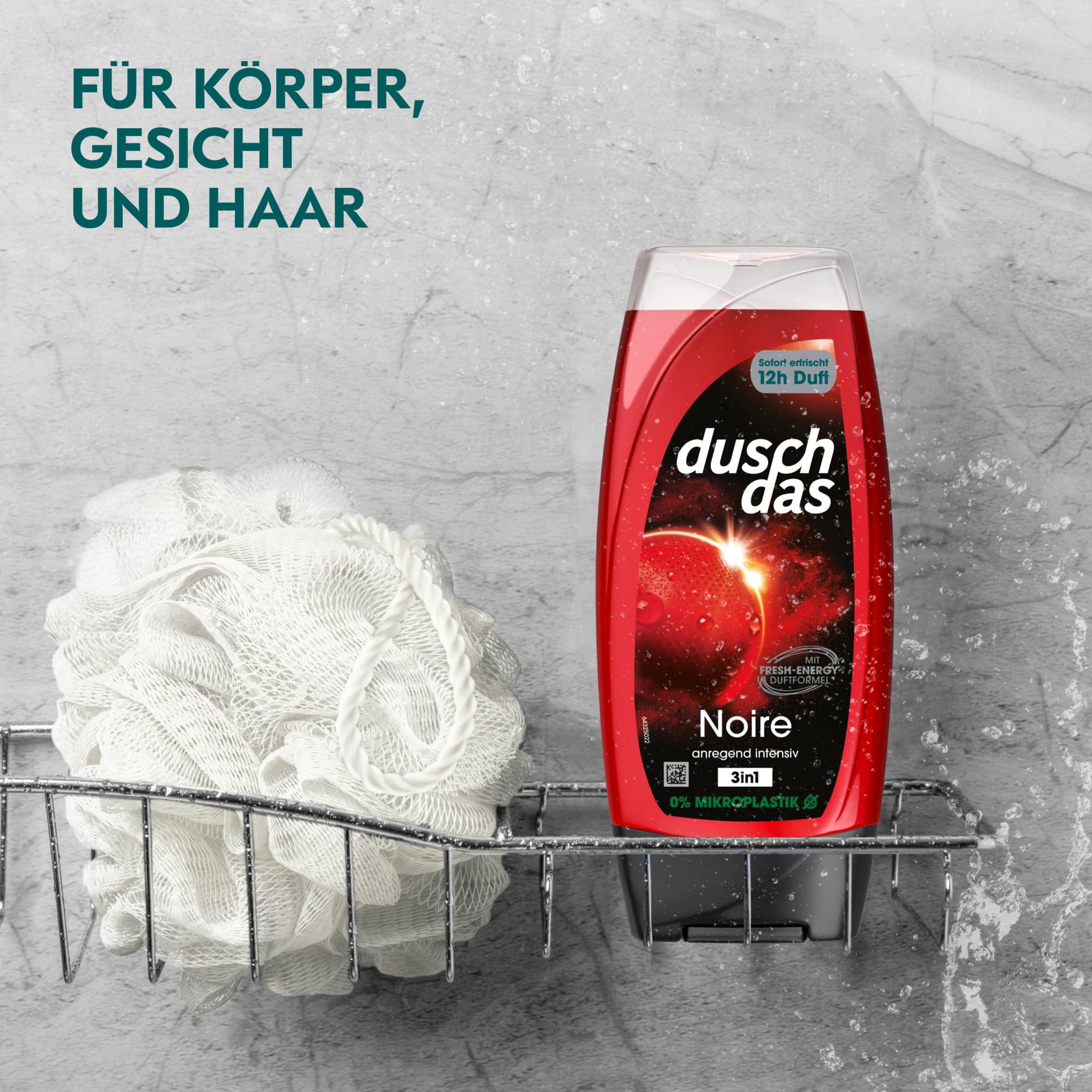 Duschdas Duschgel Noire 6x225 ml 6