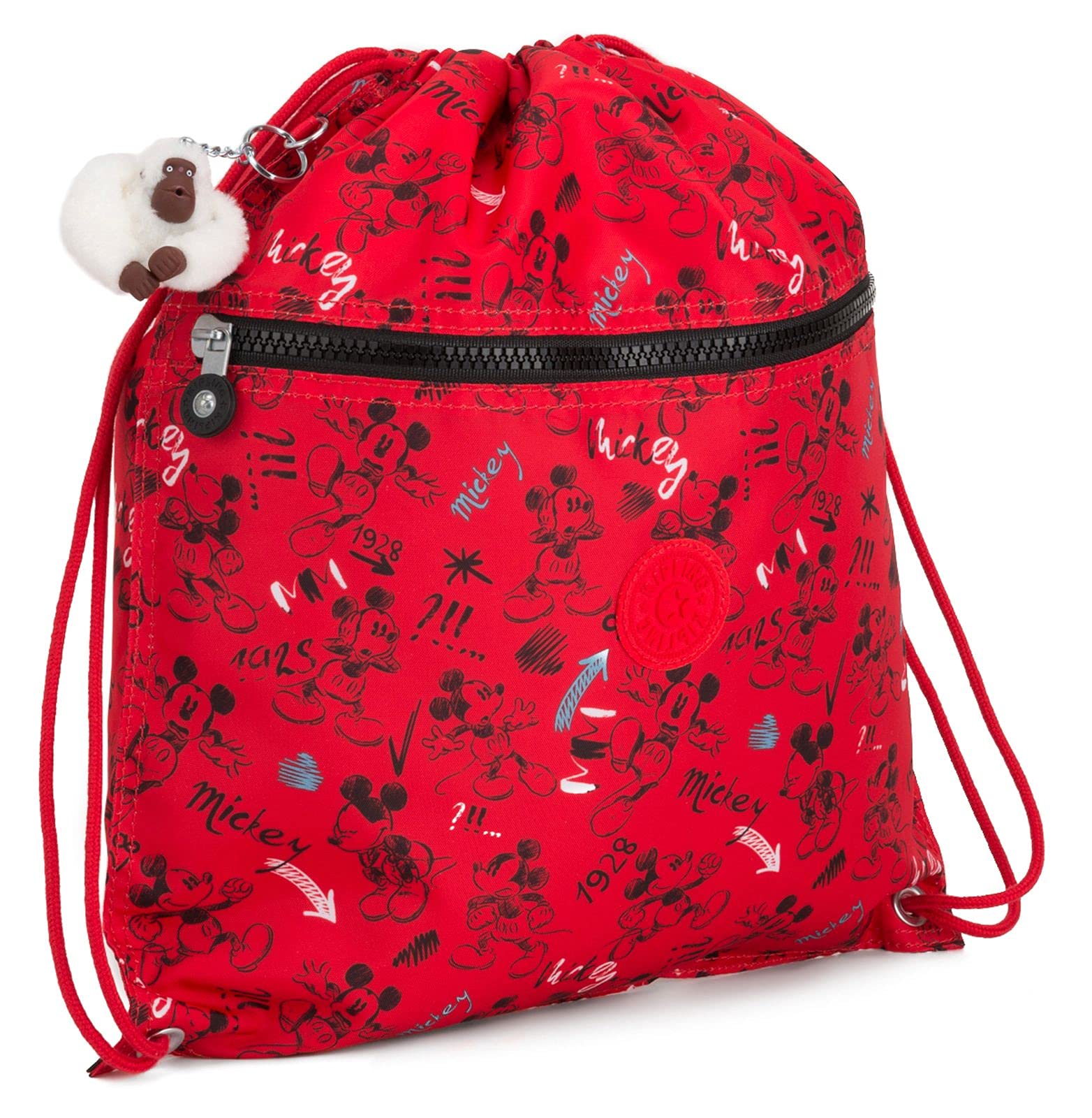 Kipling D SPRTABOO Kid's Sports Bag, 45 cm, 15 liters, Multicolour (Sketch Red)