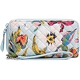 Vera Bradley Women's Cotton Accordion Wristlet with RFID Protection | Cotton, with RFID Protection
