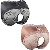 BLESO Femboy Sissy Pouch Panties for Male Lace Open-Crotch Underwear Men’s Thong Feminine Sexy Briefs for Crossdressers
