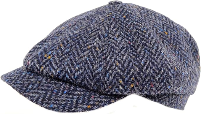 8 piece flat cap