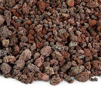 Fire Pit Essentials 10 Pound 3 8 Small Red Lava Rock For